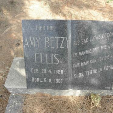 ELLIS Amy Betzy 1920-1966