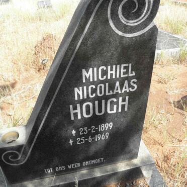 HOUGH Michiel Nicolaas 1899-1969