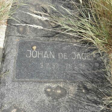 JAGER Johan, de 1957-1992