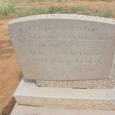 KOTZE Eduard Petrus 1917-1990