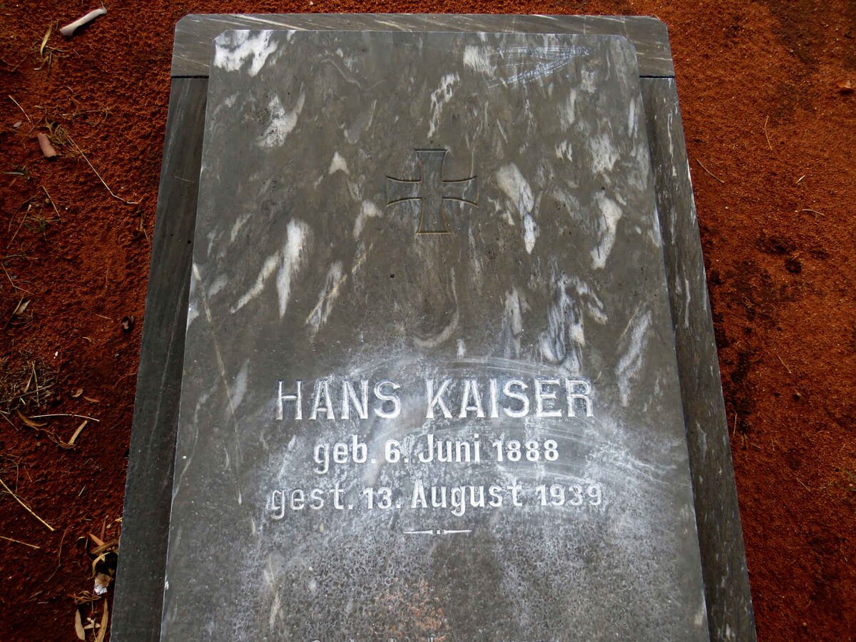 KAISER Hans 1888-1939