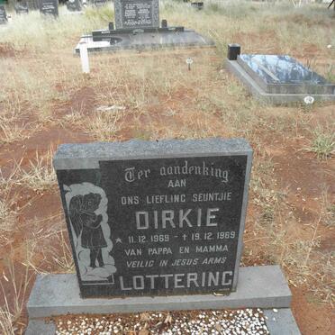 LOTTERING Dirkie 1969-1969