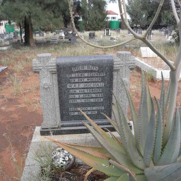 MICHAU W.A.E. nee van TONDER 1894-1944