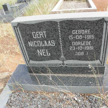 NEL Gert Nicolaas 1915-1981