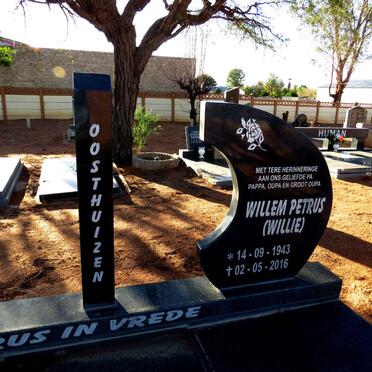 OOSTHUIZEN Willem Petrus 1943-2016