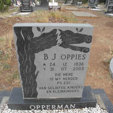 OPPERMAN B.J. 1936-2003