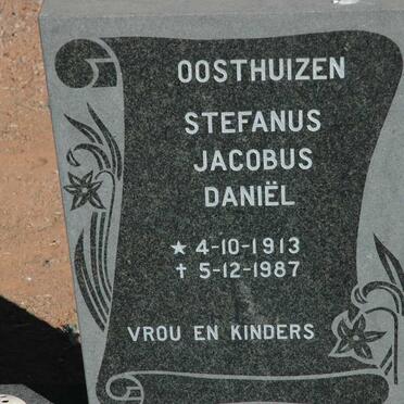 OOSTHUIZEN Stefanus Jacobus Daniël 1913-1987