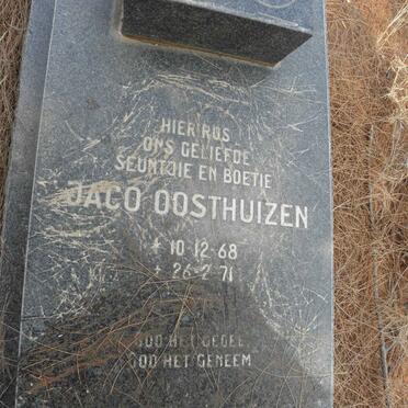 OOSTHUIZEN Jaco 1968-1971