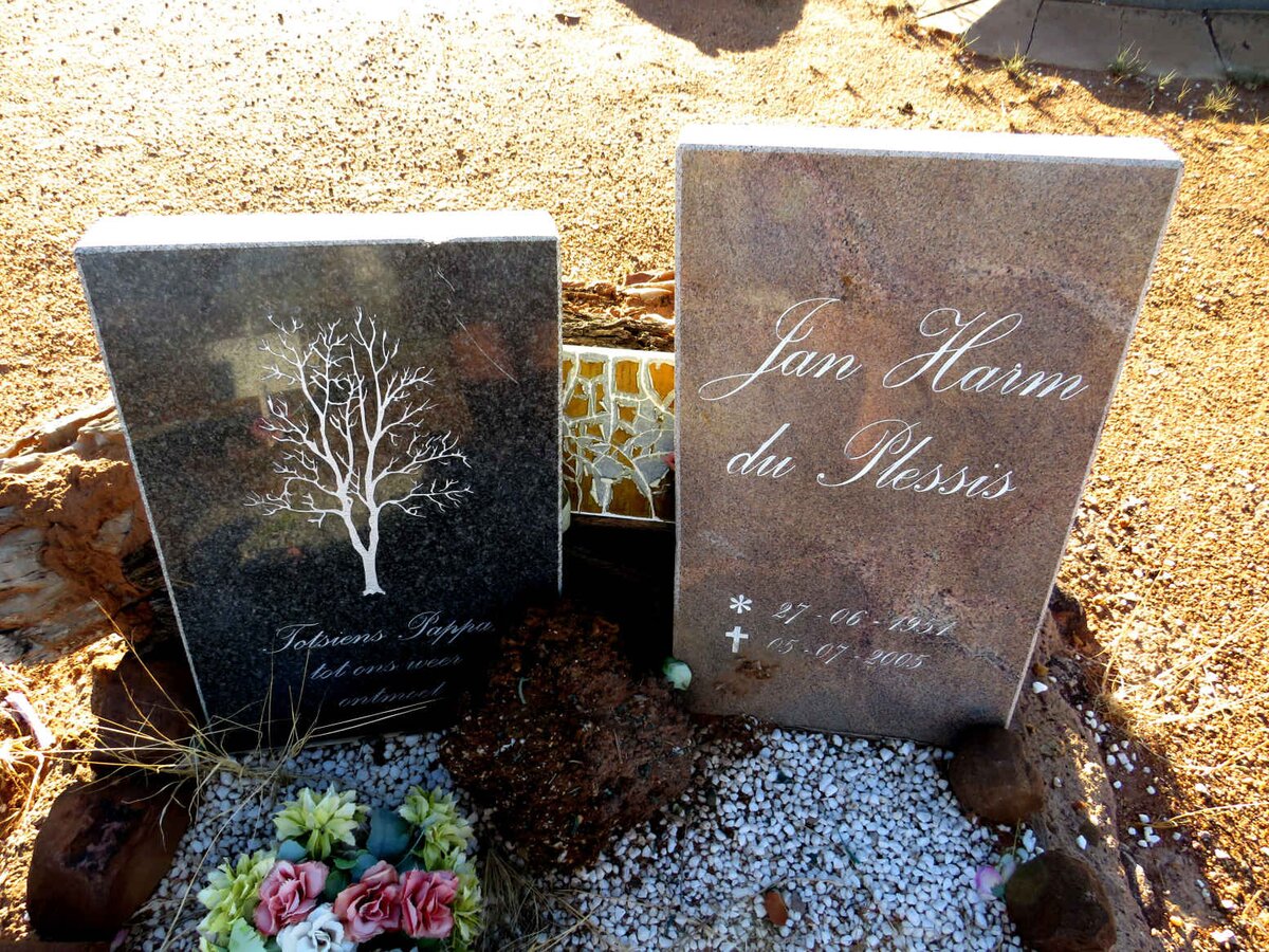 PLESSIS Jan Harm, du 1951-2005