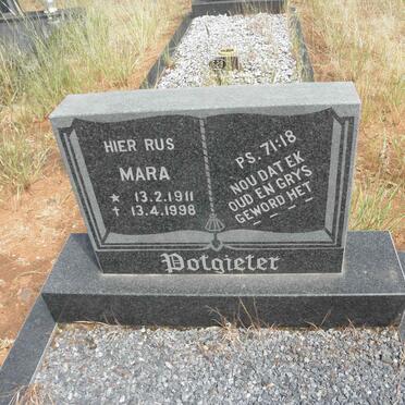 POTGIETER Mara 1911-1998