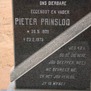 PRINSLOO Pieter 1909-1973