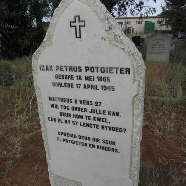 POTGIETER Izak Petrus 1865-1945