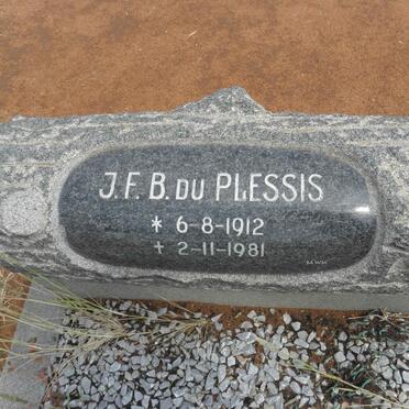 PLESSIS J.F.B., du 1912-1981