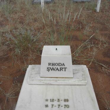 SWART Rhoda 1969-1970