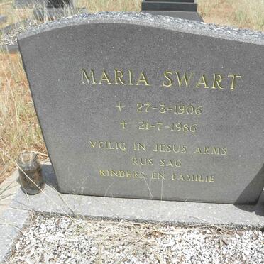 SWART Maria 1906-1986