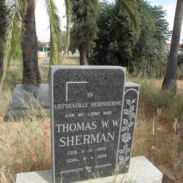 SHERMAN Thomas W.W. 1902-1965