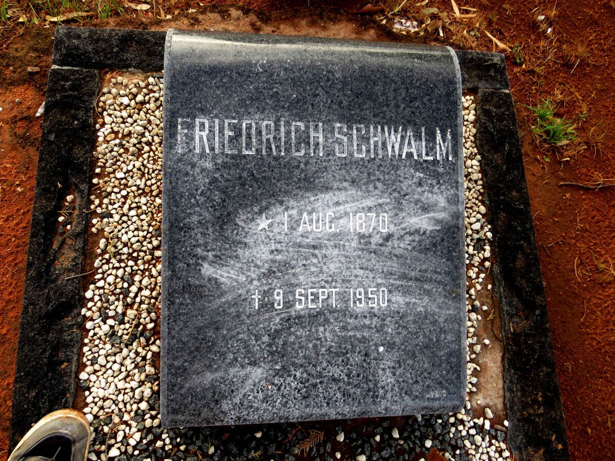 SCHWALM Friedrich 1870-1950