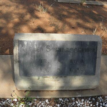 SCHIERSCHMIDT Alfred 1886-1938