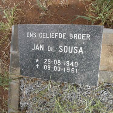 SOUSA Jan, de 1940-1961