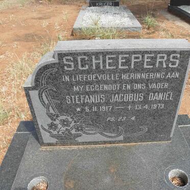 SCHEEPERS Stefanus Jacobus Daniël 1917-1973