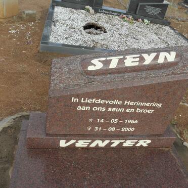 VENTER Steyn 1966-2000