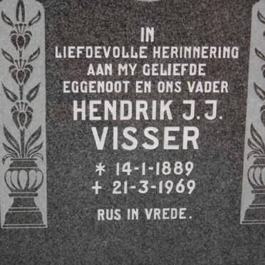 VISSER Hendrik J.J. 1889-1969