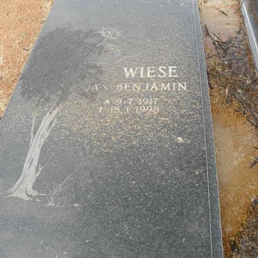 WIESE Jan Benjamin 1917-1998