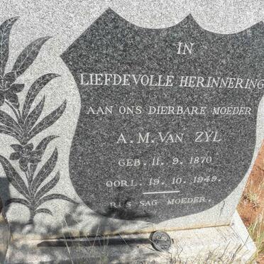 ZYL A.M., van 1870-1949