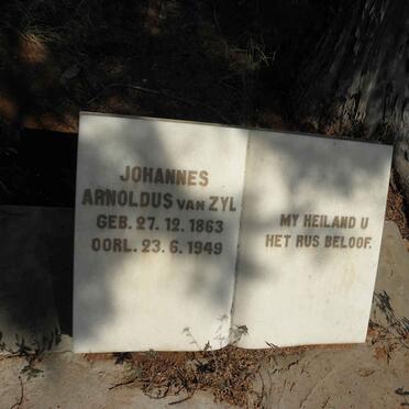 ZYL Johannes Arnoldus, van 1863-1949