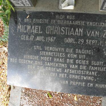ZYL Michael Christiaan, van 1967-1967
