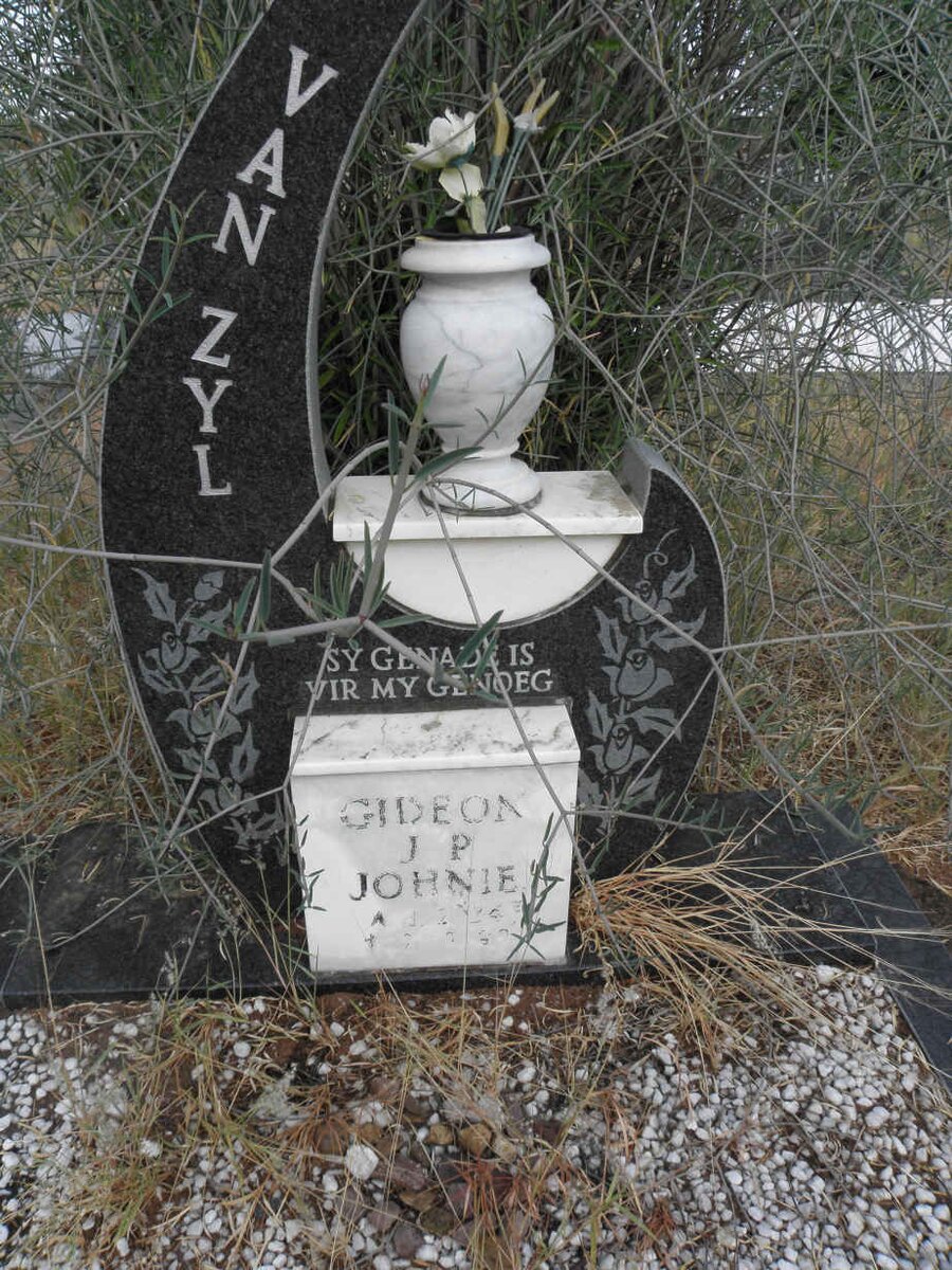 ZYL Gideon J.P., van 1934-1999