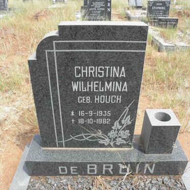 BRUIN Christina Wilhelmina, de nee HOUGH 1935-1982