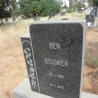 BOUWER Ben 1905-1973