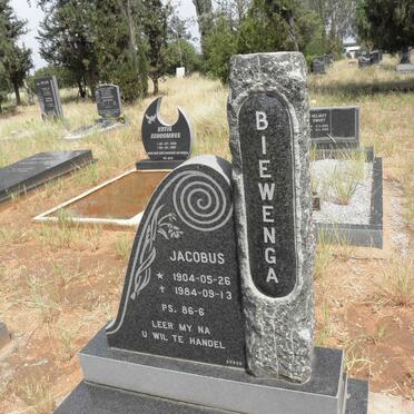 BIEWENGA Jacobus 1904-1984