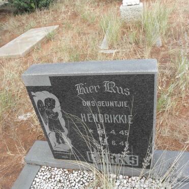 DERKS Hendrikkie 1945-1945