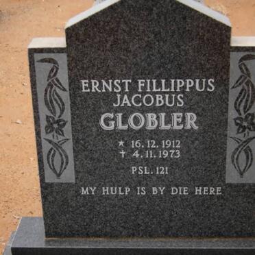 GLOBLER Ernst Fillippus Jacobus 1912-1973