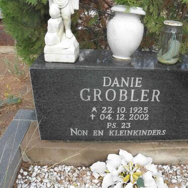 GROBLER Danie 1925-2002