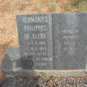 KLERK Hermanus Philippus, de 1902-1973