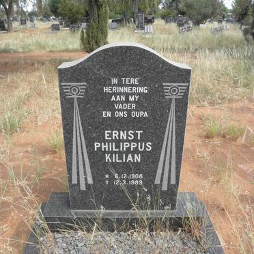 KILIAN Ernst Philippus 1908-1989