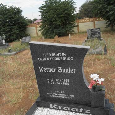 KRAATZ Werner Gunter 1935-1997