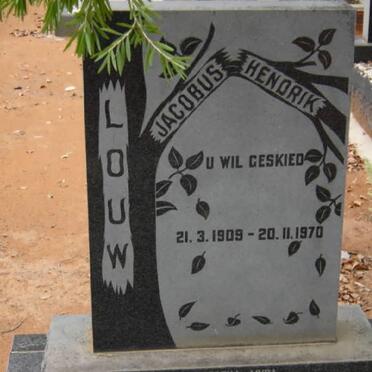 LOUW Jacobus Hendrik 1909-1970