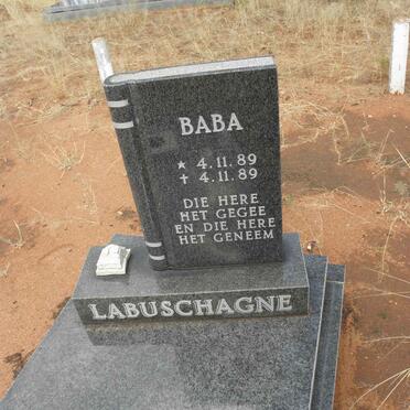 LABUSCHAGNE Baba 1989-1989