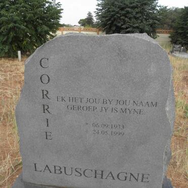 LABUSCHAGNE Corrie 1933-1999
