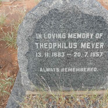 MEYER Theophilus 1883-1957