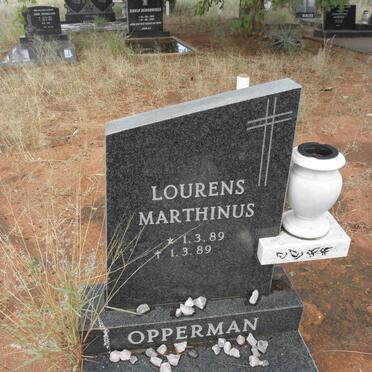 OPPERMAN Lourens Marthinus 1989-1989
