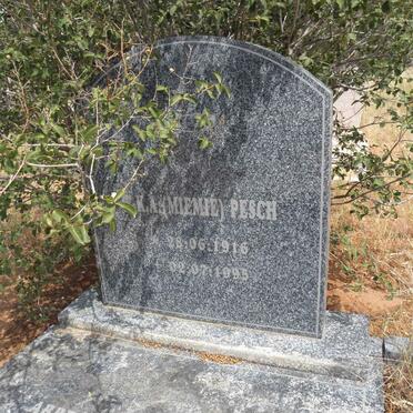 PESCH W.K.A. 1916-1995