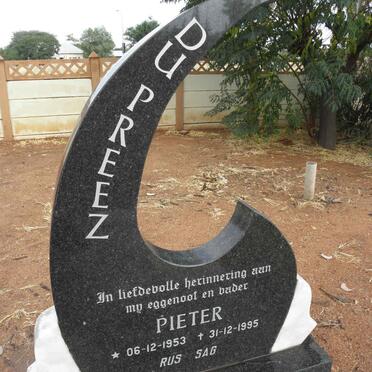 PREEZ Pieter, du 1953-1995