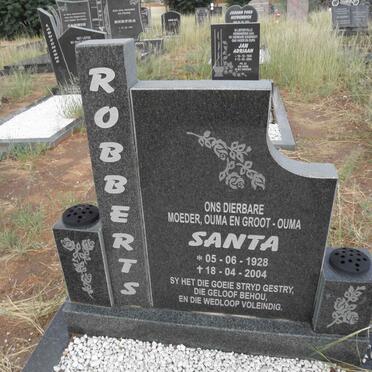 ROBBERTS Santa 1928-2004