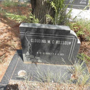 ROSSOUW Gloudina M.G. 1900-1971
