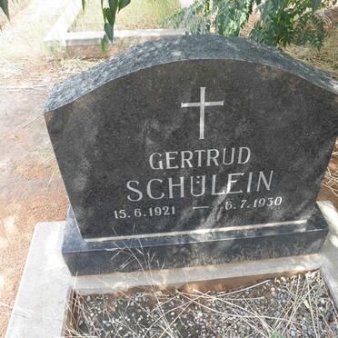 SCHÜLEIN Gertrud 1921-1930